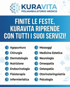 Feste finite? Si riparte all’insegna della salute!