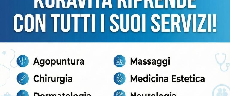 Kuravita Rimini - Riprende con tutti i servizi