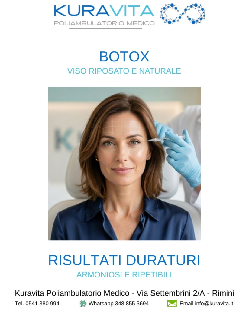 Botox a Rimini: Viso Riposato e Naturale da Kuravita