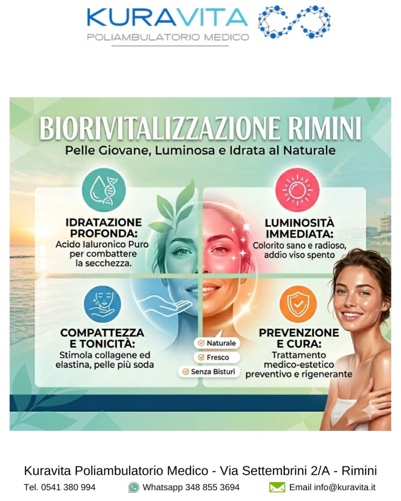 Biorivitalizzazione Rimini: Pelle Giovane e Idratata