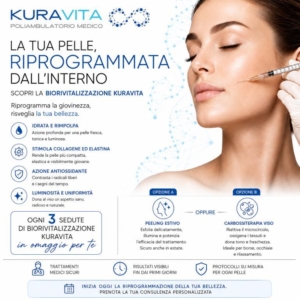 La tua pelle, riprogrammata dall’interno: scopri la Biorivitalizzazione Kuravita