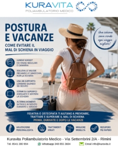 Postura e vacanze: come evitare il mal di schiena in viaggio